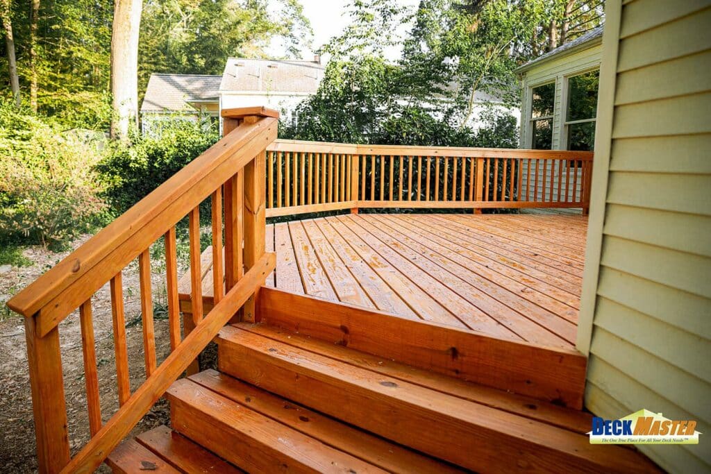 deck staining