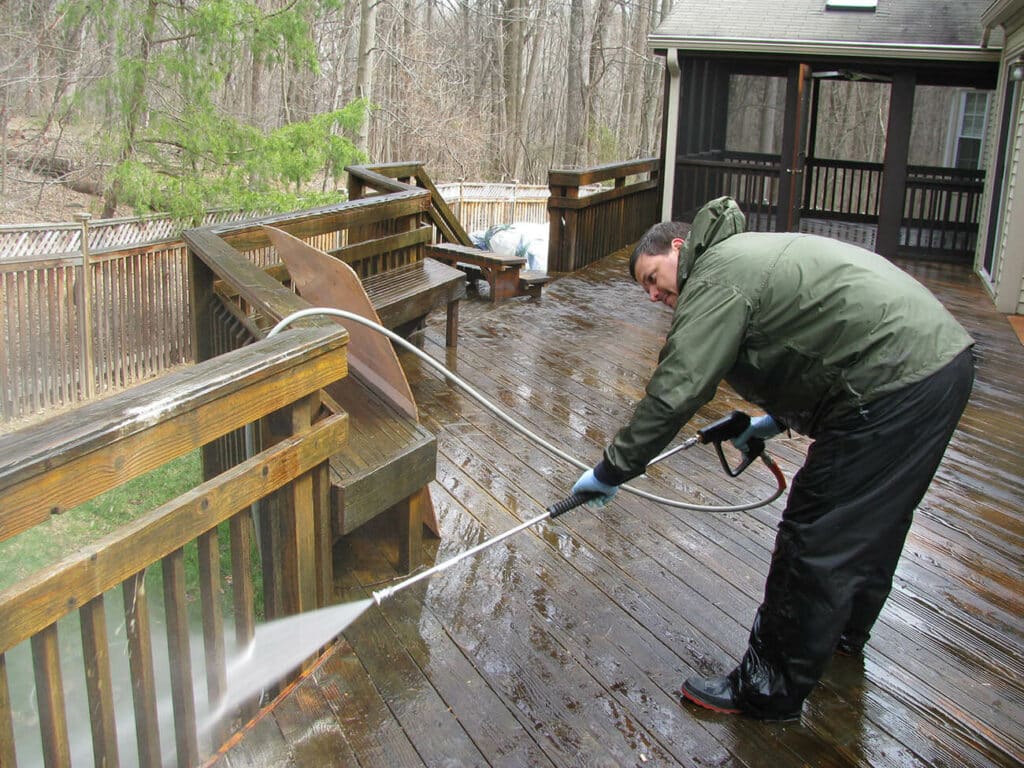 Fence Washing