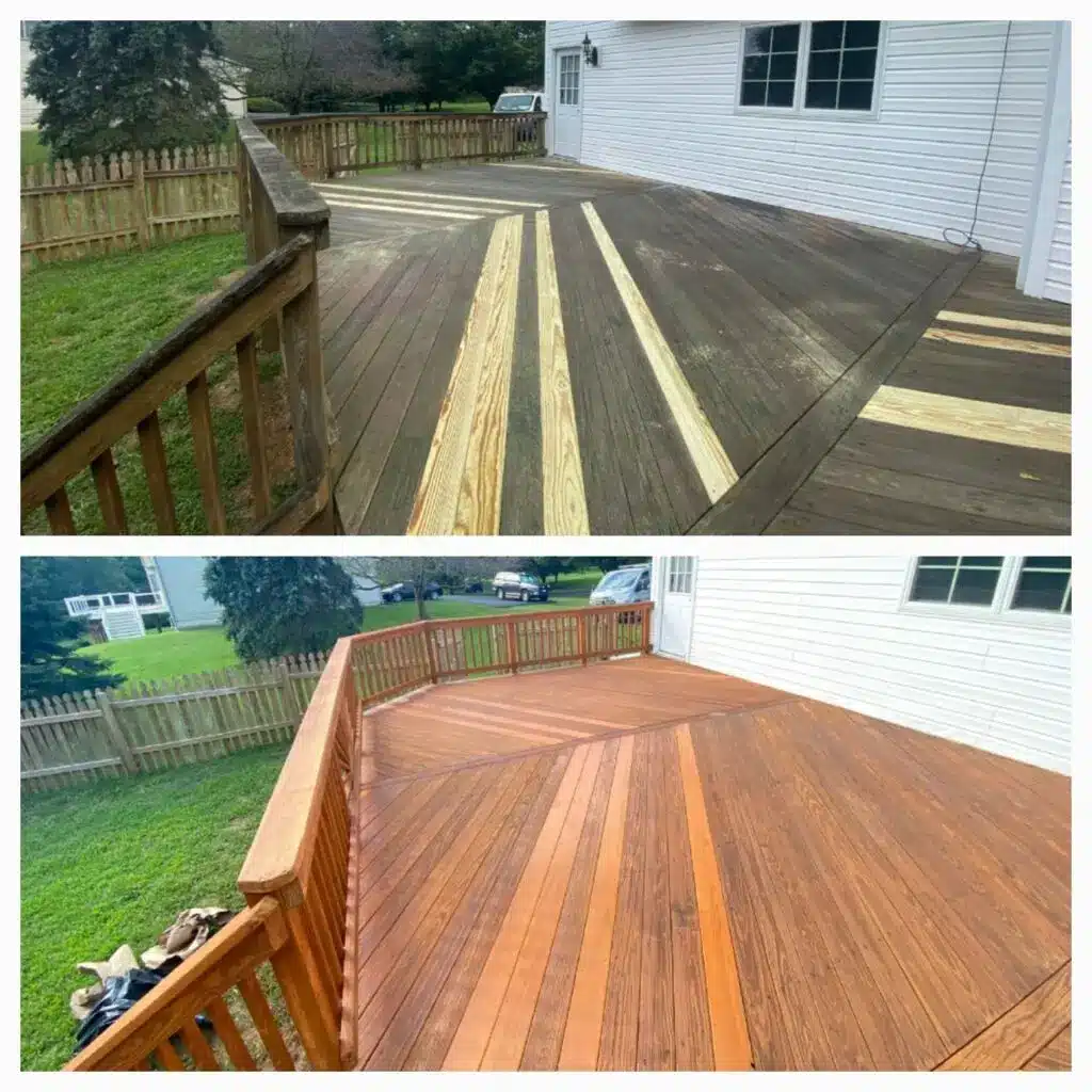 deck sealing service