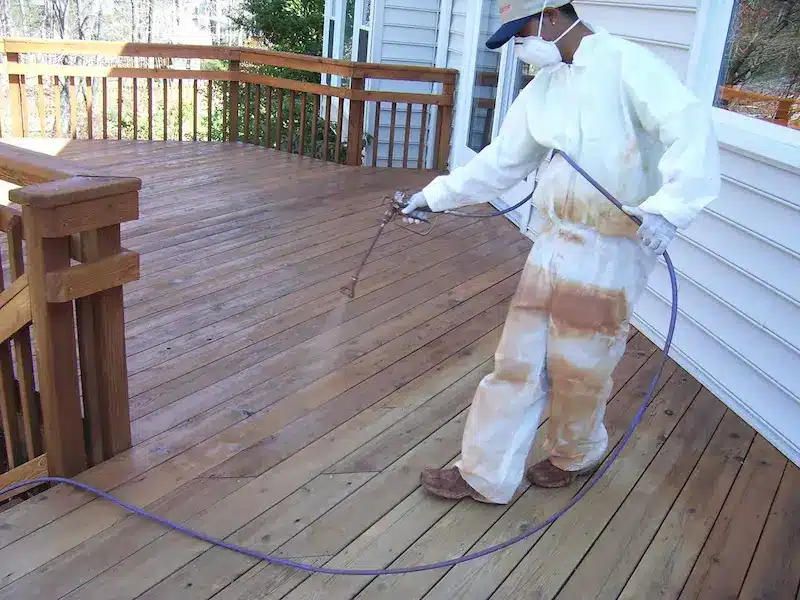 deck staining in Maryland