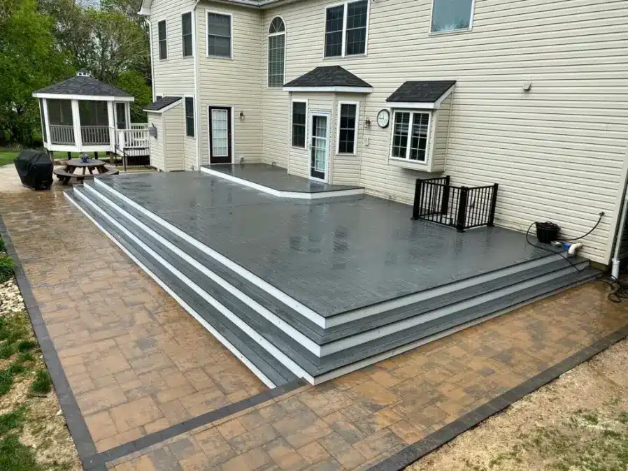 Outdoor Deck Construction