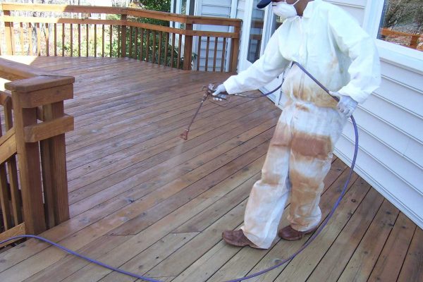 deck staining gaithersburg-md